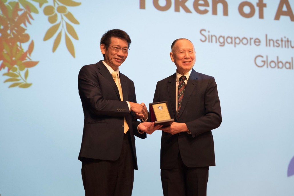 03. Chief Executive Officer of the Singapore Institute of Management Global Education Dr. Lee Kwok Cheong delivered an opening address